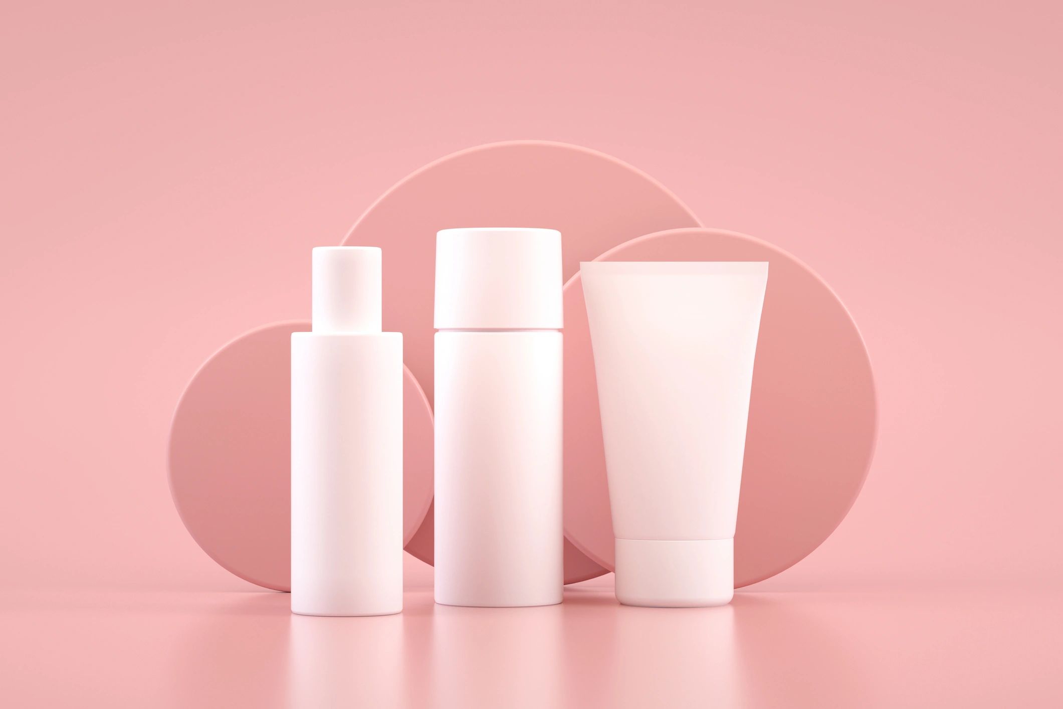 Custom branded product packaging mockup